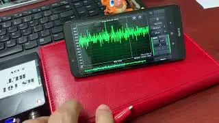 Самодельный беспроводной осциллограф на Андроиде HS 101 BLT. Мой новый помощник.#hscope