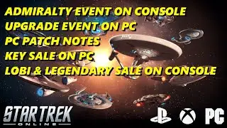 ADMIRALTY EVENT | UPGRADE EVENT | PC PATCH NOTES | LOBI SALE | KEY SALE | LEGENDARY BUNDLE SALE