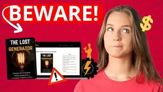 THE LOST GENERATOR REVIEW -❌  NEW ALERT ❌⚠️- Build a highly functional homemade generator!!