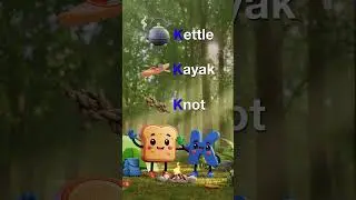 Learn the Alphabet: Letter K 🔤 Fun Kids Learning Episode | Learn 3 Words That Start with K