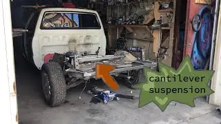 подвеска с толкателем на консольной штанге для моего мини-грузовика Toyota