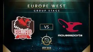 DB vs mouz - TI7: EU Regional Qualifiers Group Stage - @ODPixel @Merlini