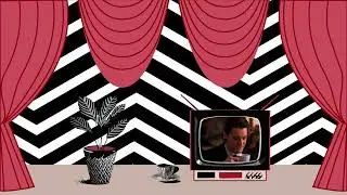 One And The Same by I-CUE (Twin Peaks Sample Flip) Visualizer #twinpeaks