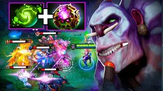 Farming Hero 43Kills Witch Doctor Refresher + Octarine Core by Goodwin Dota 2