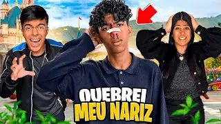 GABRIEL QUEBROU O NARIZ NO PARQUE! *veja tudo que aconteceu