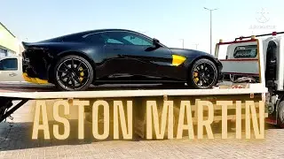 Aston Martin | Yellow Design and Black Edition Tire | By: Mark The Painter Installer...
