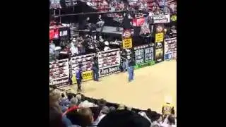 JB Mauney 1st round PBR championships 2013