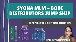 SYONA MLM - BODi Founders Moving Here + Open Letter to Tony Horton