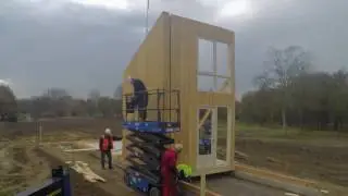 SolarCabin Timelapse Wageningen