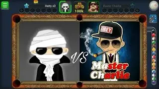 8 Ball Pool [ Hatty Xd vs Master Charlie ]
