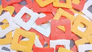 SOAP SQUARE CRUNCHES / SOAP ASMR / SOAP CRUSHING / ODDLY SATISFYING