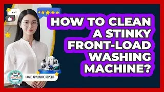 How To Clean A Stinky Front-Load Washing Machine?