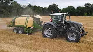 🌾⛈️ PRESSAGE DE PAILLE AVANT L&rsquo;ORAGE // FENDT & KRONE //