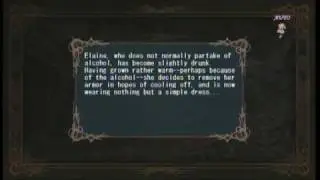 Record of Agarest War Part 40 - Elaine Gets Drunk and Hot (CG)