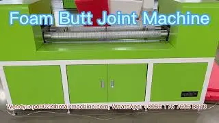Foam Butt Joint Machine | PE Foam Butt Welding Machine