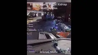 Wraith Portal Kidnap - BOTH ANGLES 🔥| Apex Legends Shorts