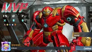 MARVEL Super War - My First VIP Hero Hulk Buster Class Tank What's Next VIP Hero In 3nd Anniversary