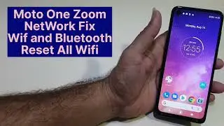 Moto One zoom Wifi Bluetooth Error Fix Sharing Problem Fix
