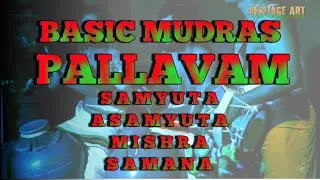 KOODIYATTAM BASIC MUDRAS | PALLAVAM| BY-MARGI USHA