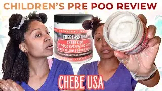 Ostrich oil and tallow in a pre poo!? Natural hair pre poo routine + review | ChebeUSA
