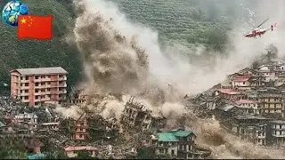 CHINA in CRISIS : GIANTS Landslides Strike After Historic Floods | Natural Disaster Update.