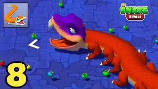 Snake Rivals | Walkthrough Gameplay | Part-8 | (Android, iOS)