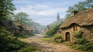 Daily Life in a Medieval Village | Calm History for Sleep