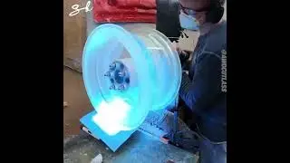 Making A Car Wheel #shortsvideo #google #car #wheel #2023 #tranding  #automobile  #racing