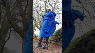 Person in windy conditions 8