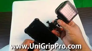 UniGrip Pro Universal Smartphone Mounting System Light Kit Package