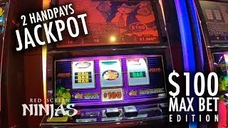 VGT SLOTS - PROGRESSIVE HIT💰!!! MR. MONEY BAGS $100 DOLLAR MAX BET WITH HAND PAYS JACKPOT!!!