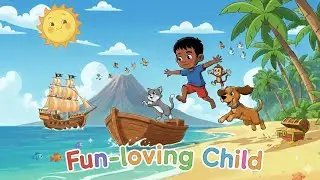 A fun-loving guy  , kids cartoon #cartoon   #preschoolfun #kidscartoon inglishcartoon 