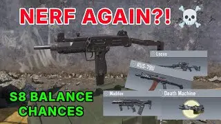 Non Stop Nerf for USS 9 😅 Season 8 Weapon Changes