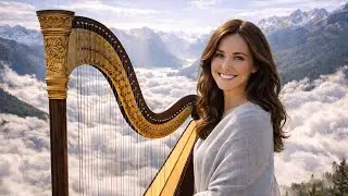 Beautiful Harp Hymns 🔴 Relaxing Christian Music for Prayer
