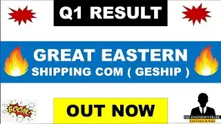Ge shipping Q1 Results 2025 | Ge shipping share Result | Great Eastern Shipping company result