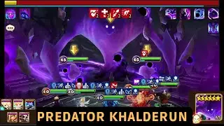 How To Beat :  Dimension Predator Khalderun June 2023 - F2P Team - Summoners War