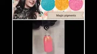 Magic pigments by Magnetic & ombre tool
