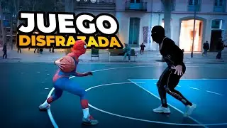 JUEGO en la CALLE DISFRAZADA de SPIDERMAN🔥😳