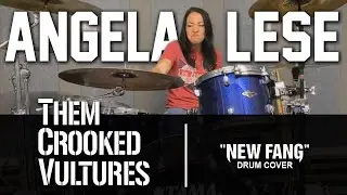 Them Crooked Vultures - New Fang drum cover (Angela Lese)