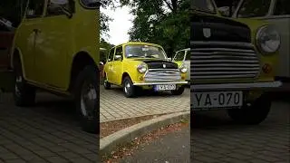 Mr.Bean's Mini Cooper (Mini 850)💚🖤#mrbean#legend#mini#morris#england#mrbeancar#rowanatkinson#hungary