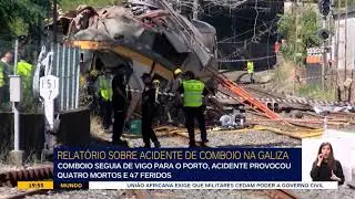 Condutor português culpado pelo descarrilamento do comboio na Galiza
