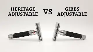Heritage Collection Adjustable Razor VS Original Gibbs Adjustable Razor