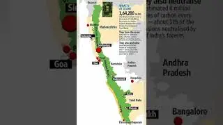 WESTERN GHAT IN MAP