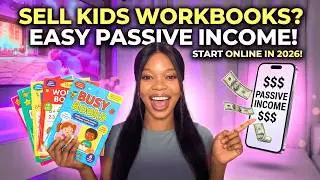 Sell These Kids Workbooks and Make Passive Income Online | Easy Side Income Idea 2026