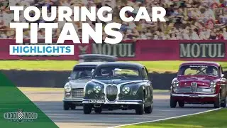 St Mary's Trophy part 1 2021 | Highlights | Goodwood Revival | Wild furious touring car racing