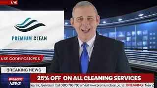BREAKING NEWS | Premium Clean NZ Anniversary Sale + On-Wall Cleaning Offer! | Premium Clean