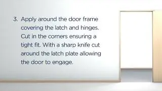 Exitex Surface Mounted Intumescent Strip Installation | Doorfit