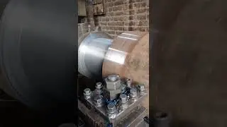 Lathe machine working heavy duty #like #shorts #work #ideas #welding #automobile #diy #youtubeshorts