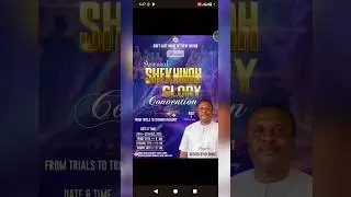 Smartphone Church Flyer Design On Pixellab  #tutorial #Churchfluer #pixellabdesign