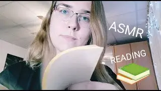 ASMR~READING CZECH BOOK (whispering czech language)